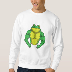 Sweatshirt Toad en Bodybuilder avec de grands Muscles