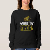 Sweatshirt Toad Hunting And Frog Catching   (Devant)