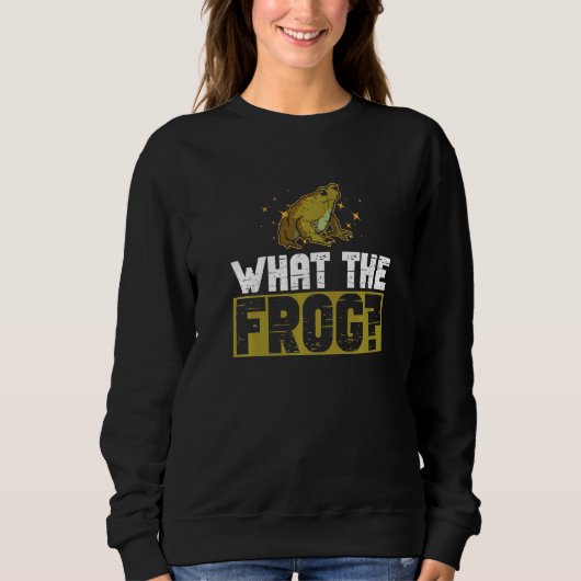 Sweatshirt Toad Hunting And Frog Catching   (Devant)