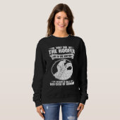 Sweatshirt Toit Mauvais Coque De Toit Roofer (Devant entier)