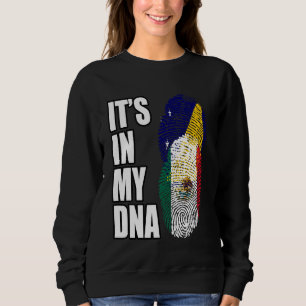Sweatshirt Tokélaou Et Le Mexique Mélangent Le Drapeau D'ADN