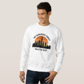 Sweatshirt Tokyo Japan Sunset Customized Trip (Devant entier)