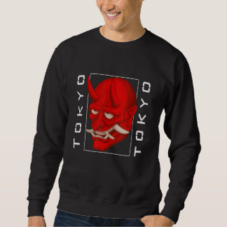 Sweatshirt Tokyo Japanese Demon Oni Design