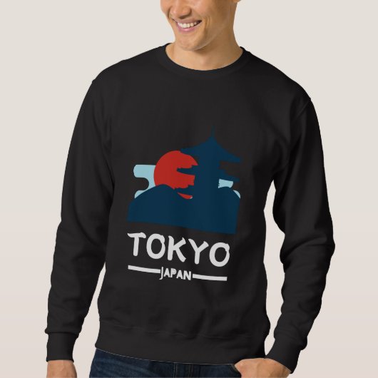 Sweatshirt Tokyo Japon esthétique (Devant)