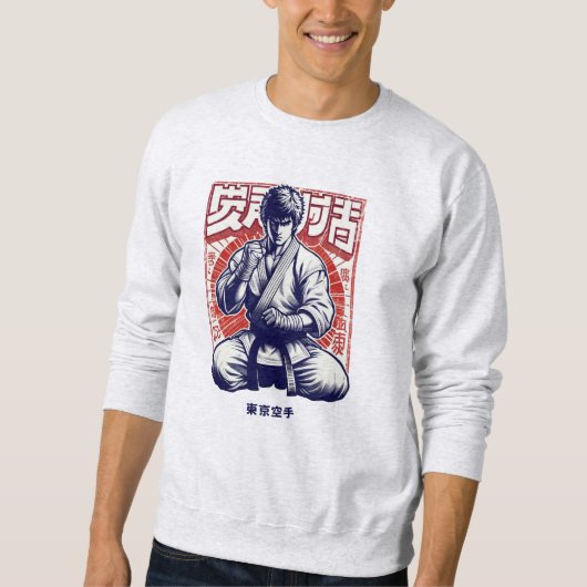 Sweatshirt Tokyo Karaté (Devant)