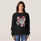 Sweatshirt Tokyo Urlaub Flugticket Tokyo 2025 (Devant entier)