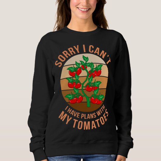 Sweatshirt Tomato Vegetables  Tomato Costume (Devant)