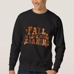 Sweatshirt Tomber dans l'amour avec l'apprentissage Automne E