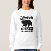 Sweatshirt Ton visage d'ours s'accroche (Devant)