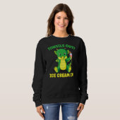 Sweatshirt Tonsillectomie Chirurgie Tonsils Sortir La Crème D (Devant entier)