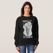 Sweatshirt Tonsillectomy Tonsil Removal Recovery Surgery Get (Devant entier)