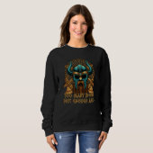 Sweatshirt Too Many Idiots Not Enough Axes Viking Humor Norse (Devant entier)