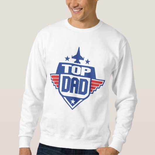 Sweatshirt Top Papa Avion (Devant)