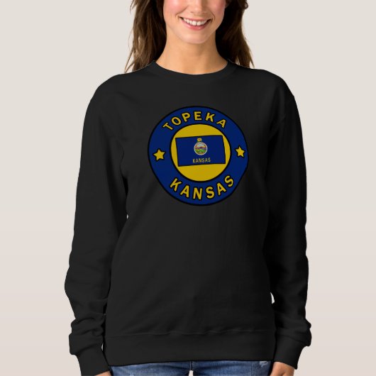 Sweatshirt Topeka Kansas (Devant)