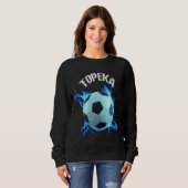 Sweatshirt Topeka Soccer Retro (Devant entier)