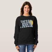 Sweatshirt Topsail Beach North Carolina NC Vacances Souvenir (Devant entier)