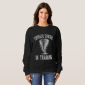 Sweatshirt Tornado Chaser En Formation - Storm Hunter (Devant entier)