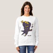 Sweatshirt Tornado Jouer de la guitare (Devant entier)