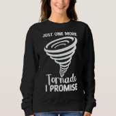 Sweatshirt Tornado Storm Hurricane Weather Meteorologist Torn (Devant)