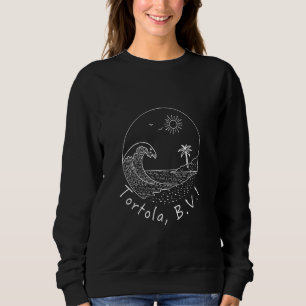 Sweatshirt Tortola B.V.I Îles Vierges britanniques Souvenir V
