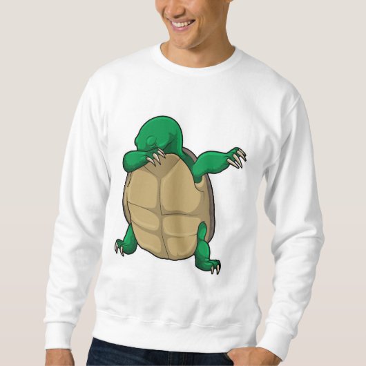 Sweatshirt Tortue à Hip hop Dance Dab (Devant)