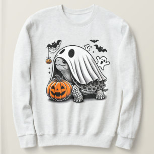 Sweatshirt Tortue Citrouille Terrapin Tortue Halloween