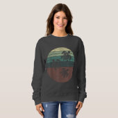 Sweatshirt Tortue de mer rétro (Devant entier)