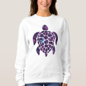 Sweatshirt Tortue florale (Devant)
