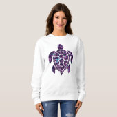 Sweatshirt Tortue florale (Devant entier)