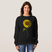 Sweatshirt Tortue tournesol (Devant entier)