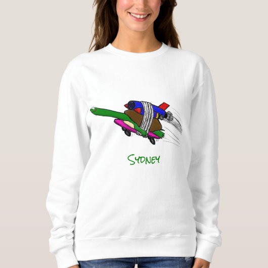Sweatshirt Tortue volante (Devant)
