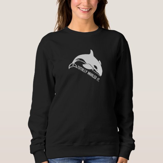 Sweatshirt Totalement Balayé (Devant)