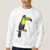 Sweatshirt Toucan en tant que policier (Devant)