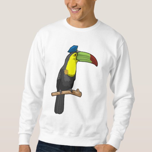 Sweatshirt Toucan en tant que policier (Devant)