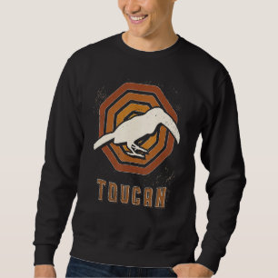 Sweatshirt Toucan Vintage Rétro Classique Amour Animal