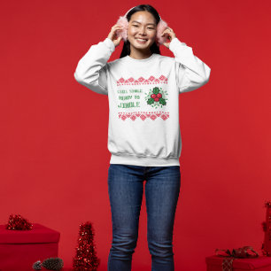 Sweatshirt Toujours Célibataire Prêt À Tinter Femme Noël Drôl