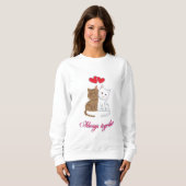Sweatshirt Toujours ensemble (Devant entier)