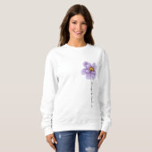 Sweatshirt "toujours être gentil" (Devant entier)