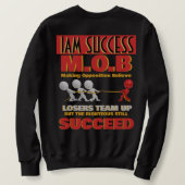 SWEATSHIRT TOUJOURS RÉUSSIR (Design dos)