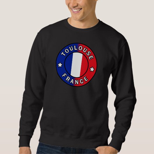 Sweatshirt Toulouse France (Devant)