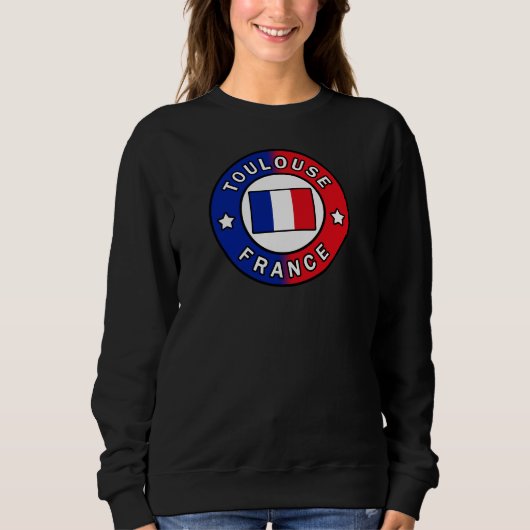 Sweatshirt Toulouse France (Devant)