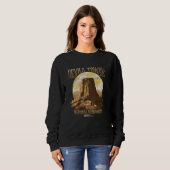 Sweatshirt Tour Devils Circle national des monuments (Devant entier)