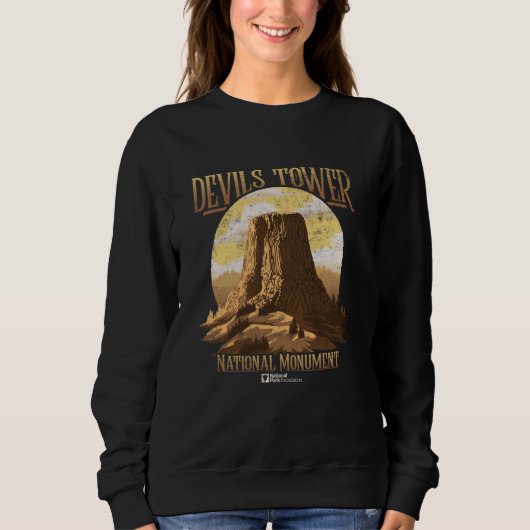 Sweatshirt Tour Devils Circle national des monuments (Devant)