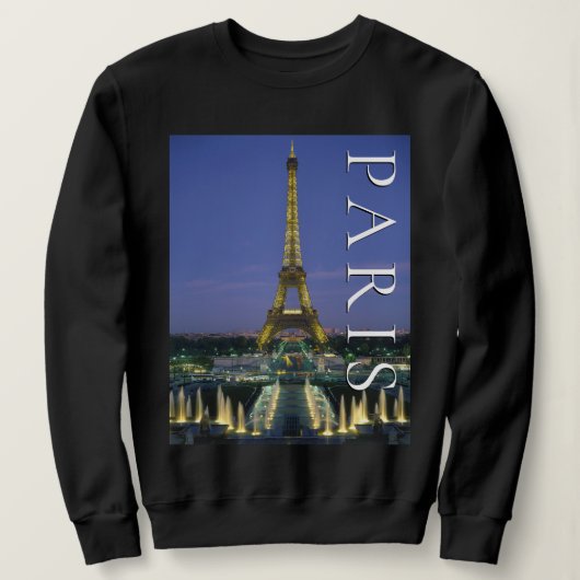Sweatshirt Tour Eiffel | Paris, France (Design devant)