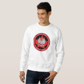 Sweatshirt Tour Pologne Feuille Canada (Devant entier)