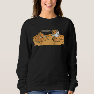Sweatshirt Touristes Pyramide droite Sphinx Vétérinaire Anima