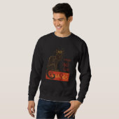 Sweatshirt Tournée du Chat Noir Vector Cut Out (Devant entier)