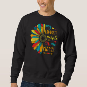 Sweatshirt Tournesol Mes gens favoris m'appellent Mama 2022 M