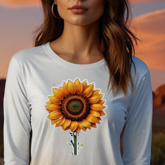 Sweatshirt Tournesol | Sweat-shirt pour femmes