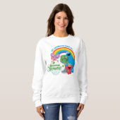 Sweatshirt Tous les Rainbows mènent à Sesame Street (Devant entier)